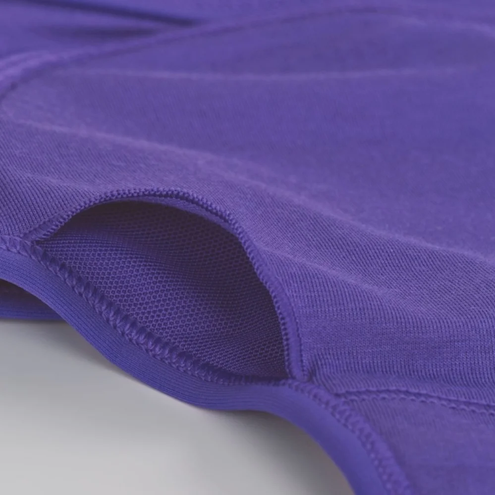 Lululemon Sweaty Or Not Bra Floral Sport Backdrop Iris Flower Multi / Iris Flow - Picture 6 of 10